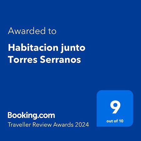 Habitacion Junto Torres Serranos Valensiya Dış mekan fotoğraf